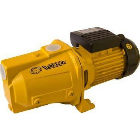 VORTEX VPJ80 0.8 HP 220V 9 mt. Emişli Krom Milli Jet Pompa - Bakır Sargı