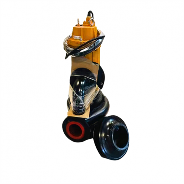 VORTEX W1500A-4" 20 HP 380v 1450 Devir Parçalayıcılı Tıkanmaz Pis Su Foseptik Dalgıç Pompa