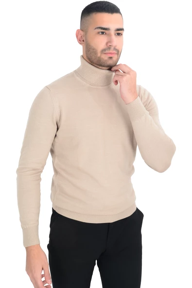 Cengiz İnler Tam Balıkçı Düz Slim Erkek Triko - 2