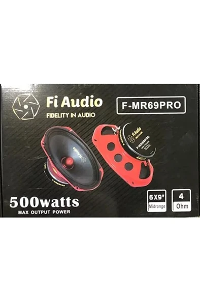 Fi Audio F-MR69 Pro 6×9? Oval Midrange Hoparlör ürün görseli 1