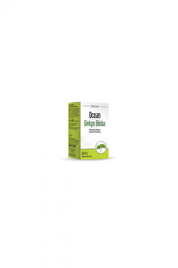 Ocean Ginkgo Biloba 30 Kapsül