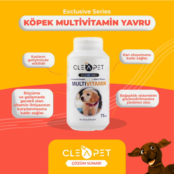 Yavru Köpek Multivitamin