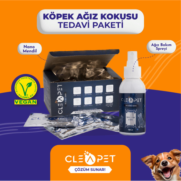 Köpek Ağız Kokusu Tedavi Paketi