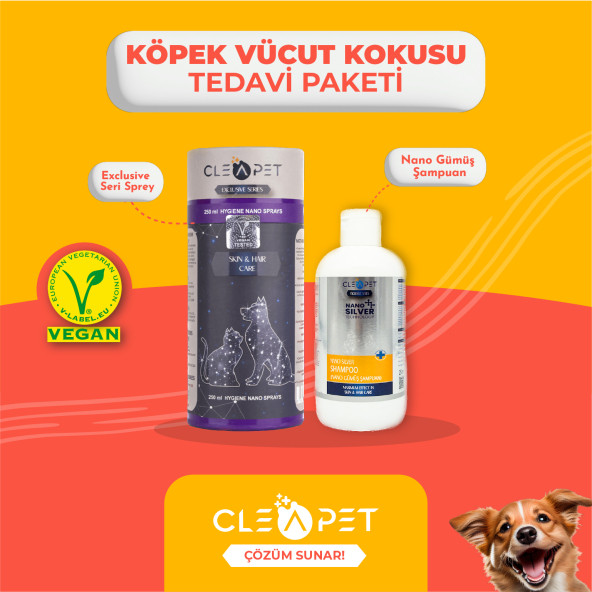 Köpek Vücut Kokusu Tedavi Paketi