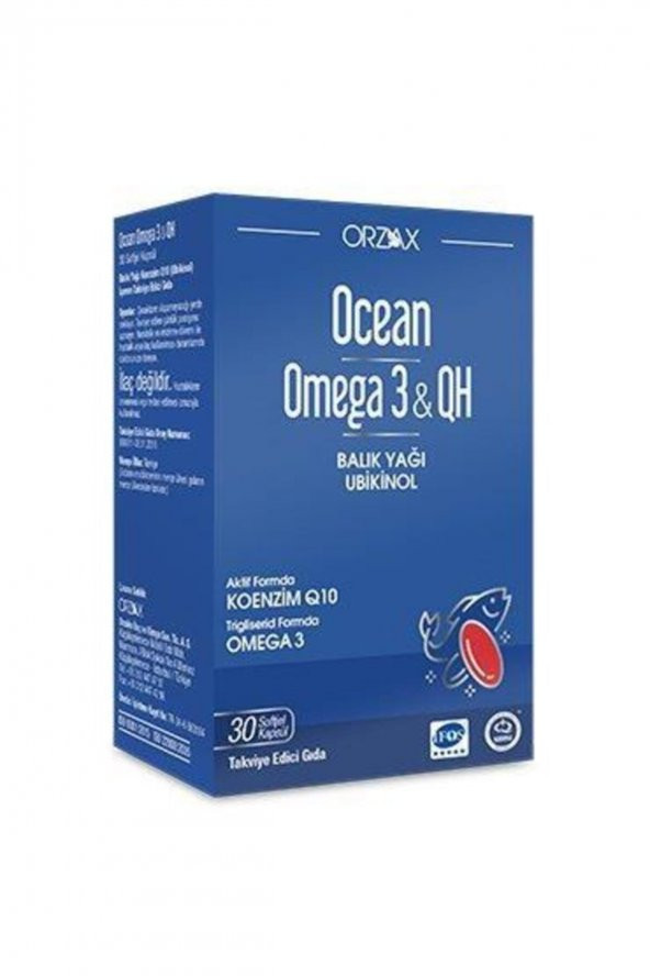 Omega 3 Qh 30 Soft Kapsül ürün görseli