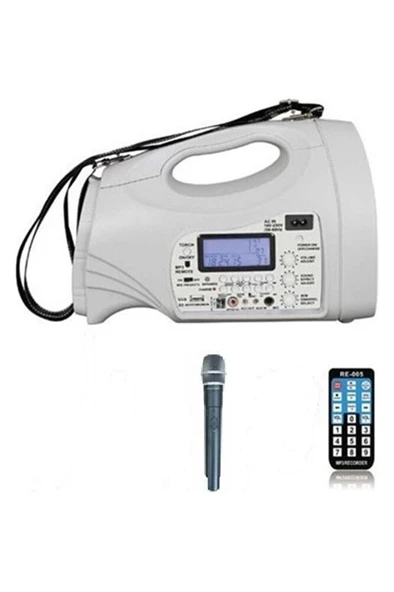 Uhf Portable Taşınabilir Amfi Mikrofonlu - 1