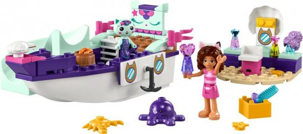 LEGO Gabbys Dollhouse 10786 Gabby and MerCats Ship and Spa - 3