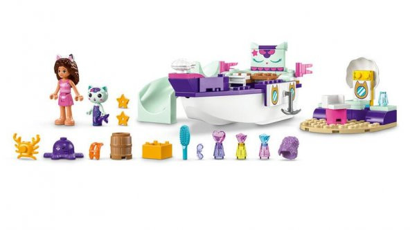 LEGO Gabbys Dollhouse 10786 Gabby and MerCats Ship and Spa - 4