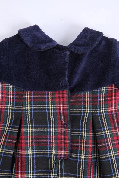 Babyhola Kız Bebek Çocuk Kadife Tulum 11938 - 4