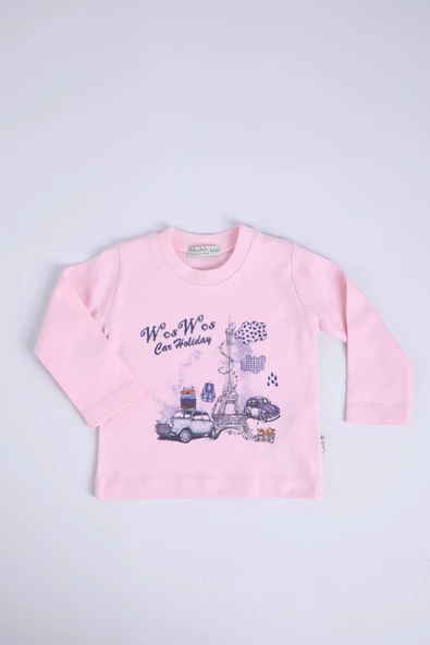 Babyhola Kız Erkek Bebek Çocuk Alt Üst Takım Mevsimlik Baharlık 11483 - 3