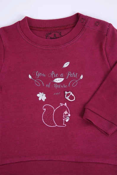 Babyhola Kız Bebek Çocuk Alt Üst Takım Mevsimlik Baharlık 12316 - 6