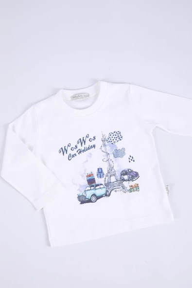 Babyhola Kız Erkek Bebek Çocuk Alt Üst Takım Mevsimlik Baharlık 11483 - 5