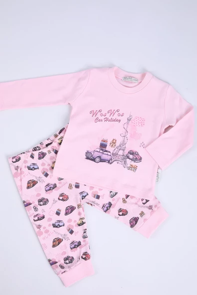 Babyhola Kız Erkek Bebek Çocuk Alt Üst Takım Mevsimlik Baharlık 11483 - 7