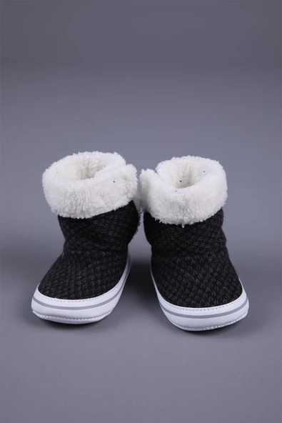 Erkek Bebek Patik Panduf Yenidoğan İlk Adım Ayakkabı Kutulu Hediyelik 51671 - 4