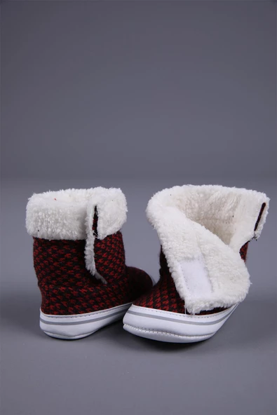 Erkek Bebek Patik Panduf Yenidoğan İlk Adım Ayakkabı Kutulu Hediyelik 51671 - 8