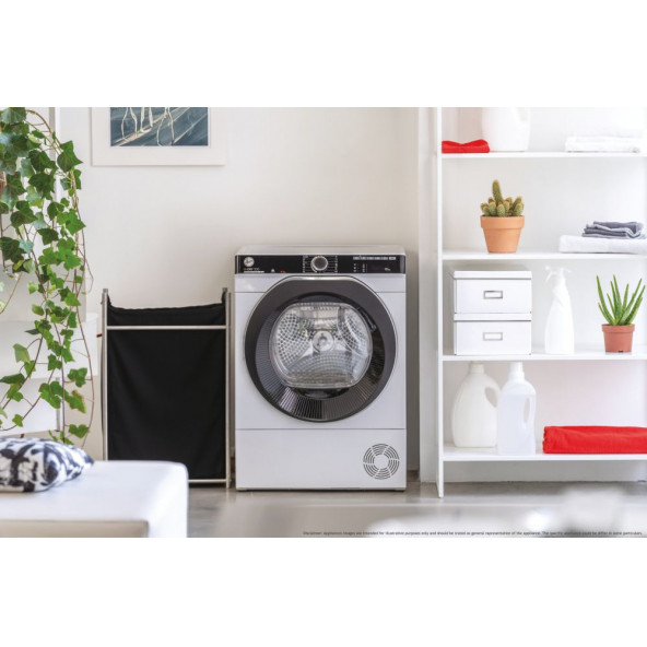 Hoover NDPEH10A2TCBEXSS 10 Kg Wi-Fi + Bluetooth Bağlantılı Isı Pompalı Kurutma Makinesi - 3