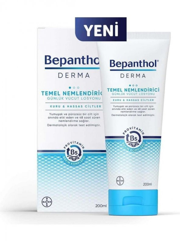 Bepanthol Derma Temel Nemlendirici Losyon 200 ml
