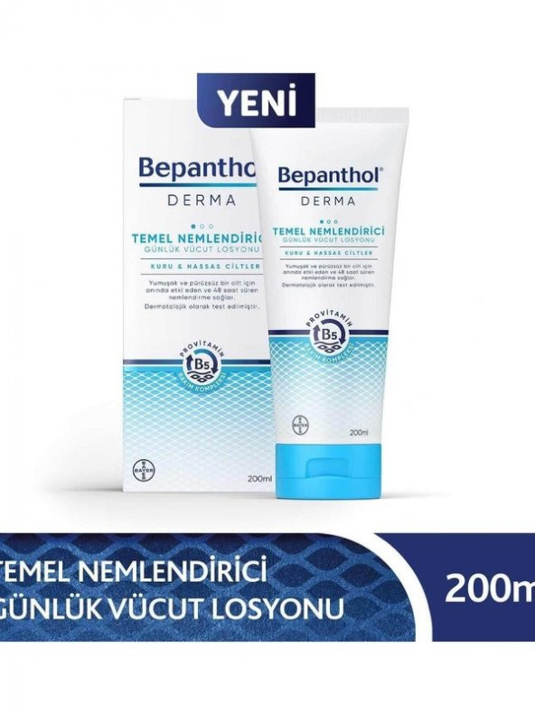 Bepanthol Derma Temel Nemlendirici Losyon 200 ml - 2