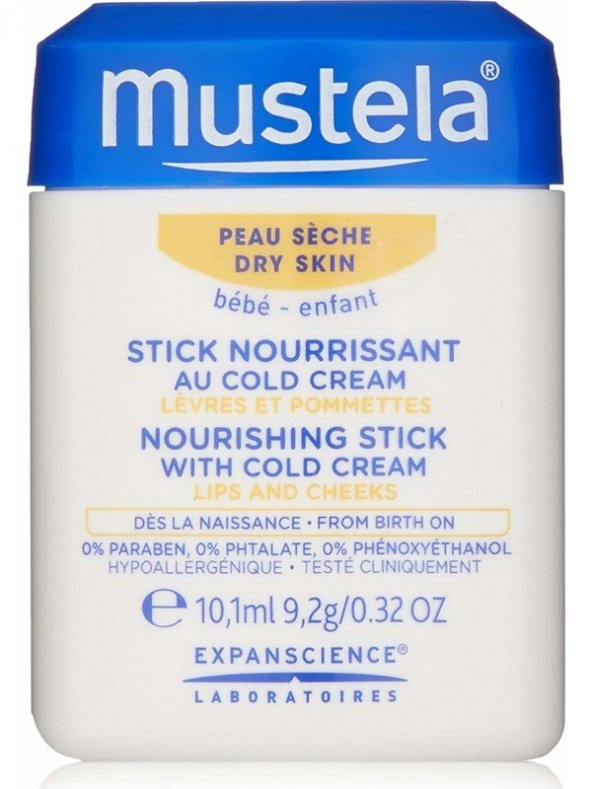 Mustela Cold Cream Stick 9.2 g - 2