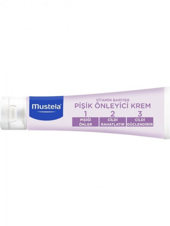 Mustela Vitamin Barrier 1 - 2 - 3 Cream - Bebek Pişik Kremi 50 ml - 3