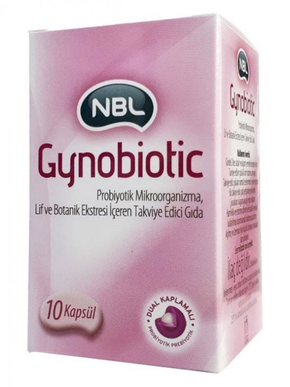Nobel Nbl Gynobiotic Takviye Edici Gıda 10 Kapsül