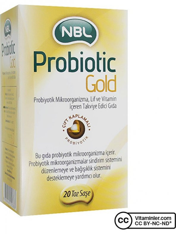 Nbl Probiotic Gold 20 Saşe