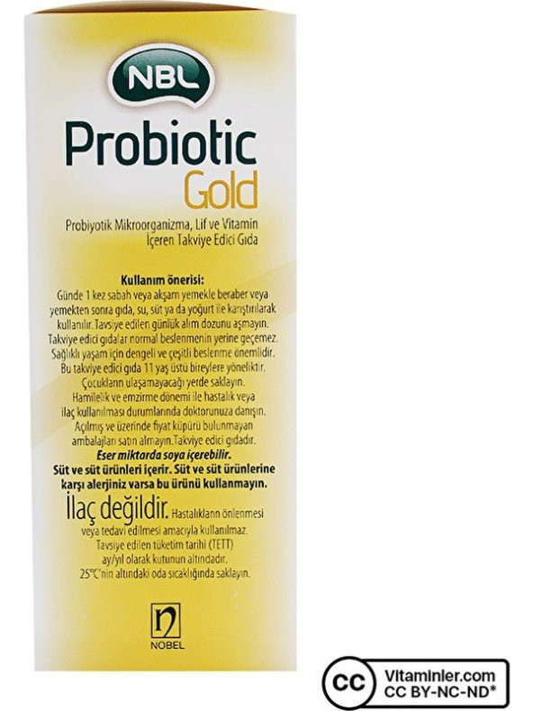 Nbl Probiotic Gold 20 Saşe - 5