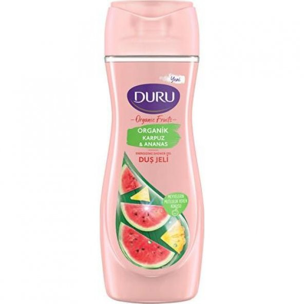 Duru Duş Jeli 450 Ml Organik Fruit Karpuz & Ananas