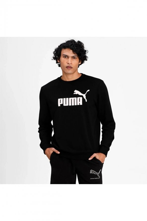 Puma 58668001 Ess Big Logo Erkek Sweatshirt