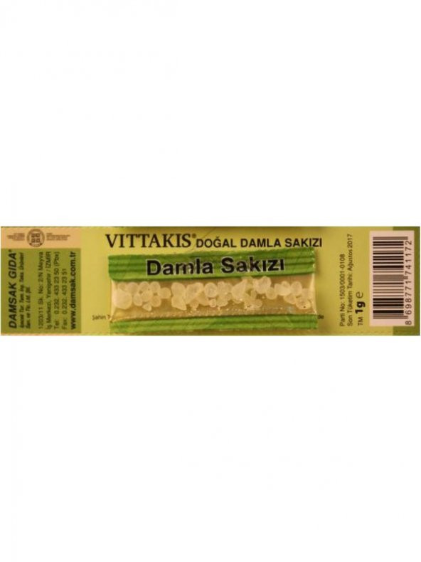 Vittakis Doğal Damla Sakızı - 1gr - Vittakis ürün görseli 1