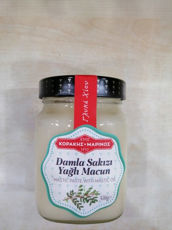 Korakis Marinos Damla Sakızı Yağlı Macun 450 gr - 2