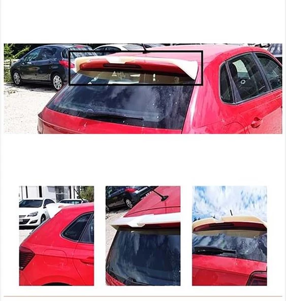 Volkswagen Polo 2019- Ottinger Spoiler Pianoblack