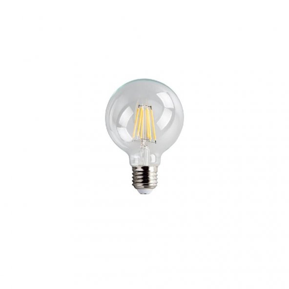 Cata 6 Watt Flament LED Ampul G95 Glop Şeffaf Gunışığı CT-4354