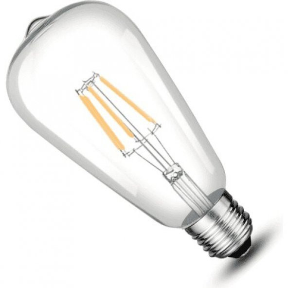 Cata CT4353 8 W Uzun Flament Rustik Ampul Beyaz