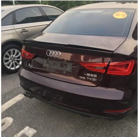 Audi A3 M4 14-18 Oem Spoiler Pianoblack