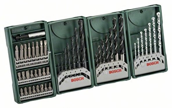 Bosch 2607017071 Vidalama Matkap Ucu Seti 3+1