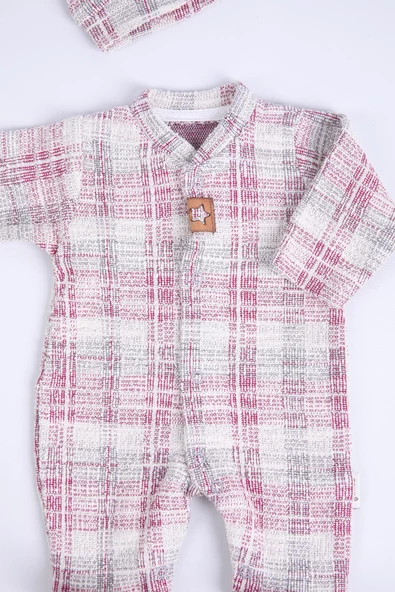 Babyhola Kız Erkek Bebek Uzun Kollu Patikli Tulum 216662 - 2