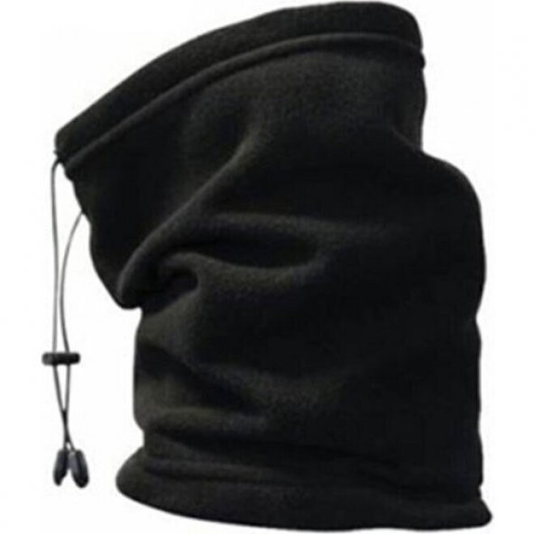 Bonie Unisex Siyah Polar Bere Boyunluk - 2
