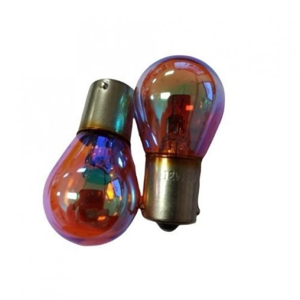 Diadem Ampul 12 V 2 Adet - Amber Amerikan Park -Sinyal Ampulu - 2