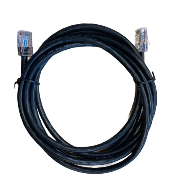 Rj45 Cat5 Siyah Ethernet Kablosu 1.5mt 1 Adet - 2