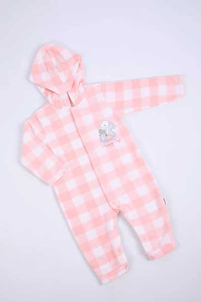 Babyhola Kız Erkek Bebek Polar Tulum 115018 - 2