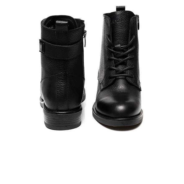 Greyder 29240 Kadın Siyah Hakiki Deri Bot - 6