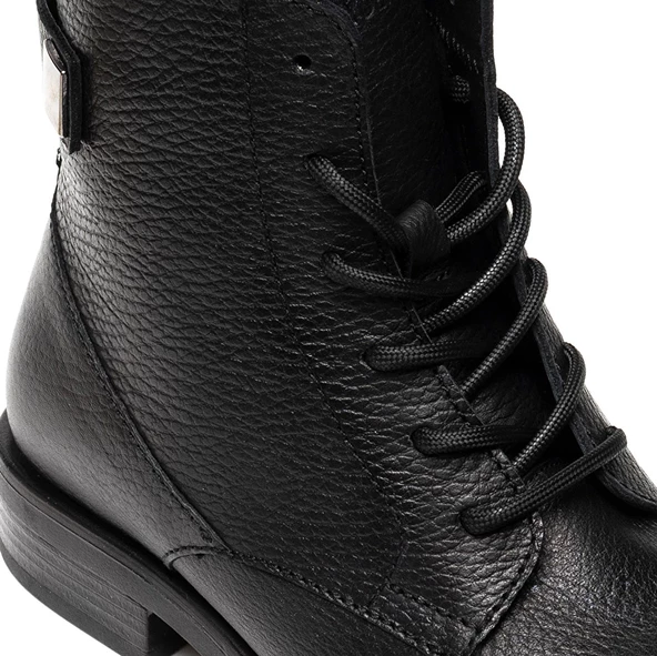 Greyder 29240 Kadın Siyah Hakiki Deri Bot - 4