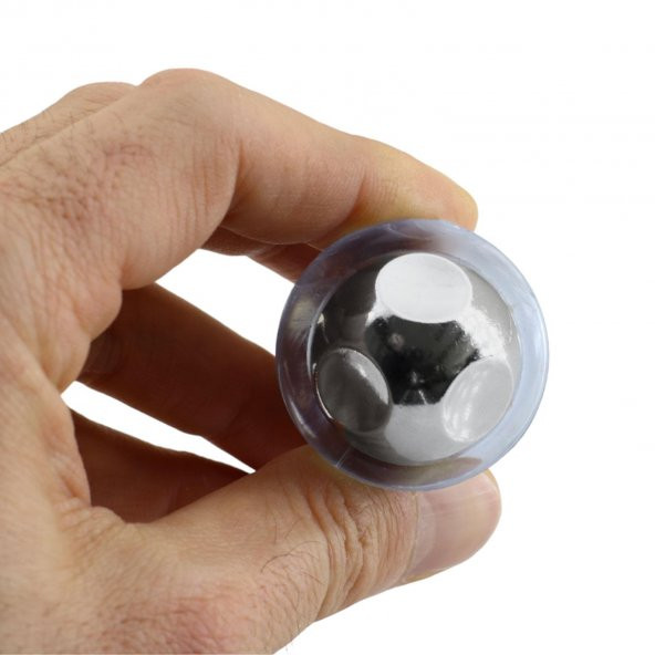 Kapı Stoperi Kapı Altı Durdurucu Tutucu Tamponu Silikonlu Contalı Stopu Vidalı Mat Krom 35 mm - Resim 5