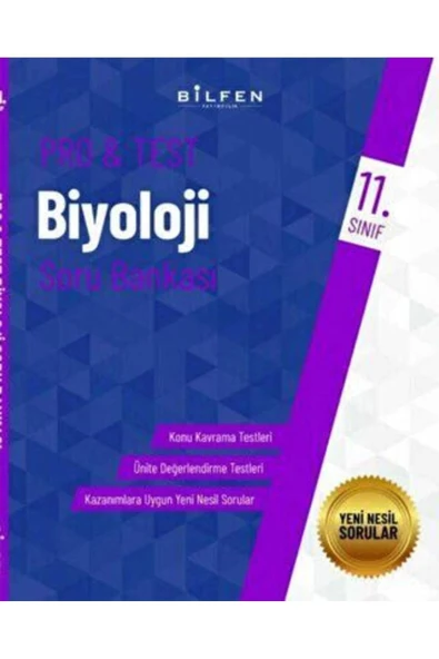 BİLFEN 11.SINIF BİYOLOJİ PROTEST SORU BANKASI