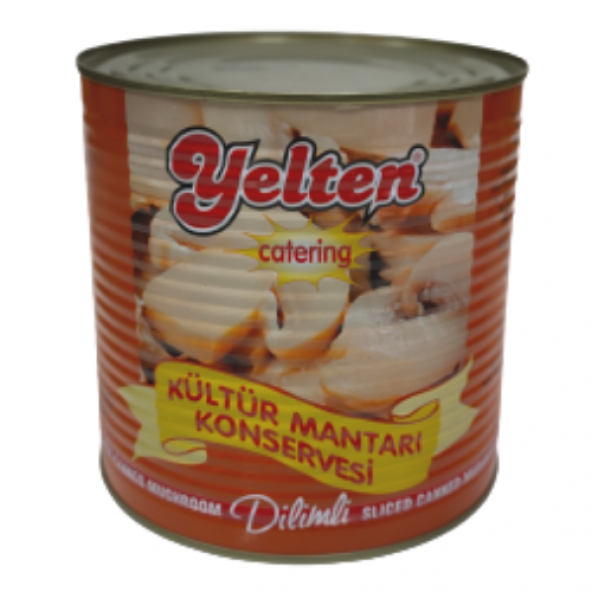 KONSERVE DİLİMLİ MANTAR 2850 GR