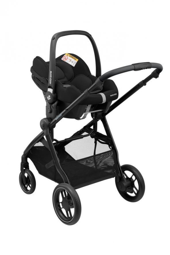 Maxi-Cosi Zelia3-CabrioFix I-Size Çift Yönlü Seyahat Sistem Bebek Arabası Essential Black - 9