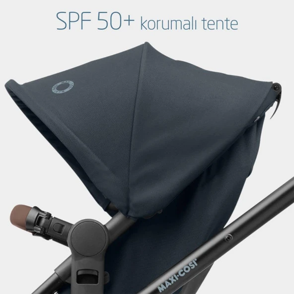 Maxi-Cosi Zelia3-CabrioFix I-Size Çift Yönlü Seyahat Sistem Bebek Arabası Essential Graphite - 6