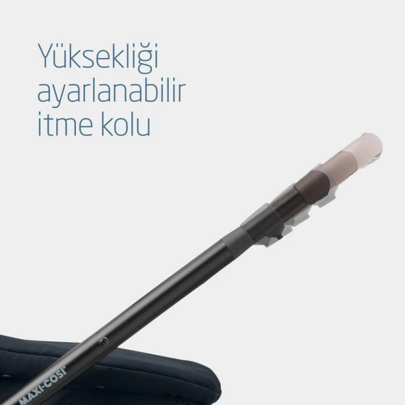 Maxi-Cosi Zelia3-CabrioFix I-Size Çift Yönlü Seyahat Sistem Bebek Arabası Essential Graphite - 7