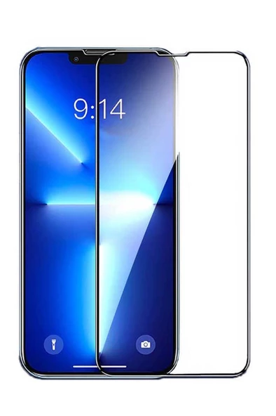 Apple iPhone 15 Kenarları Ekstra Korumalı Tam Kaplayan Cam Ekran Koruyucu - Resim 6